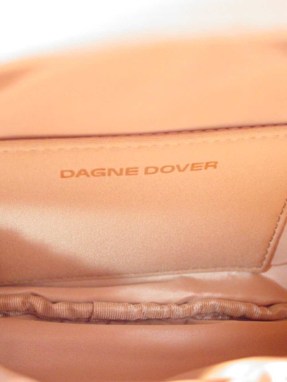 DAGNE DOVER Ace Camel Neoprene Crossbody / Belt Bag - Picture 7 of 8